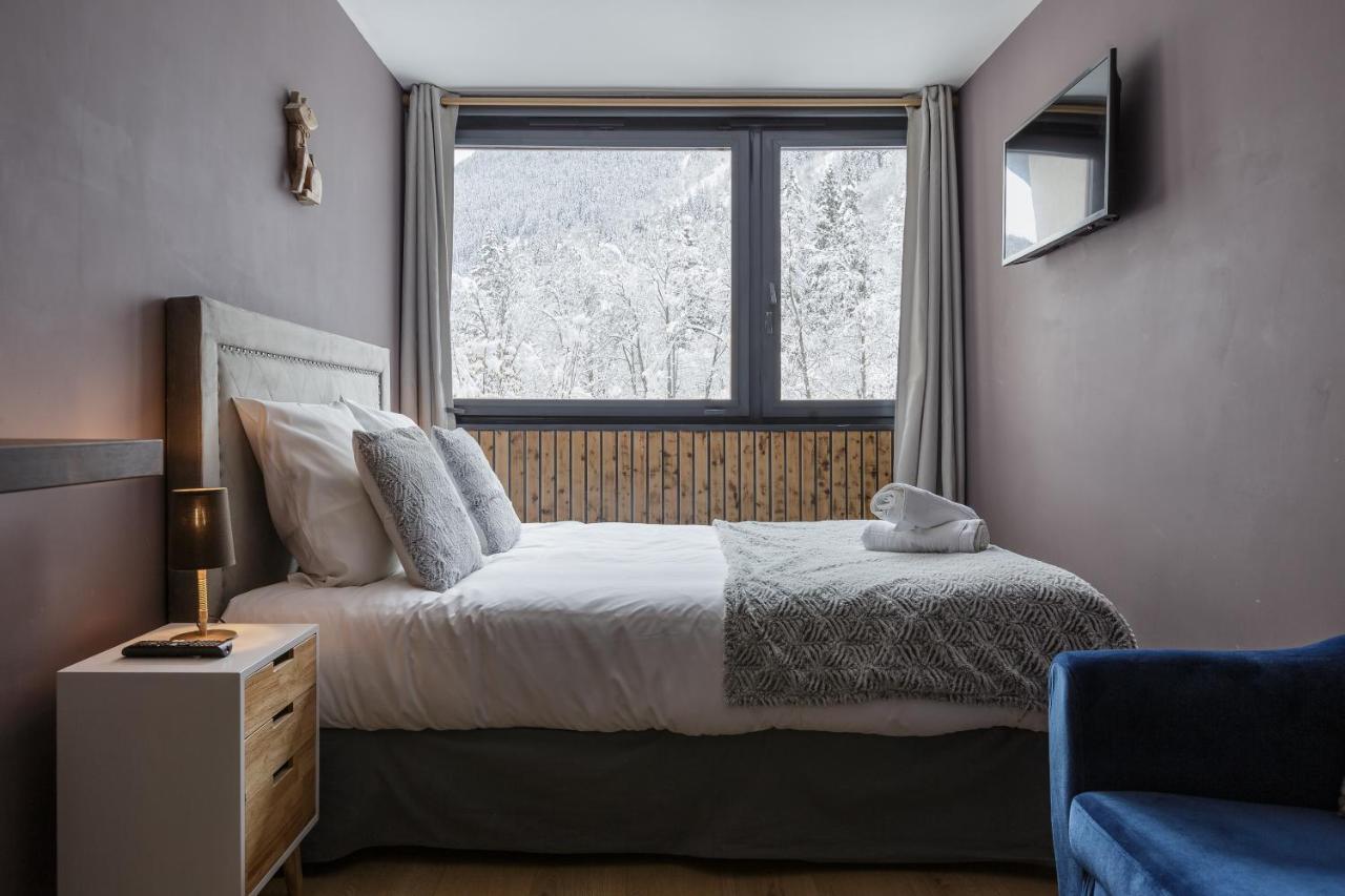 Beautiful Mountain View Studio By The Lake Chamonix Kültér fotó